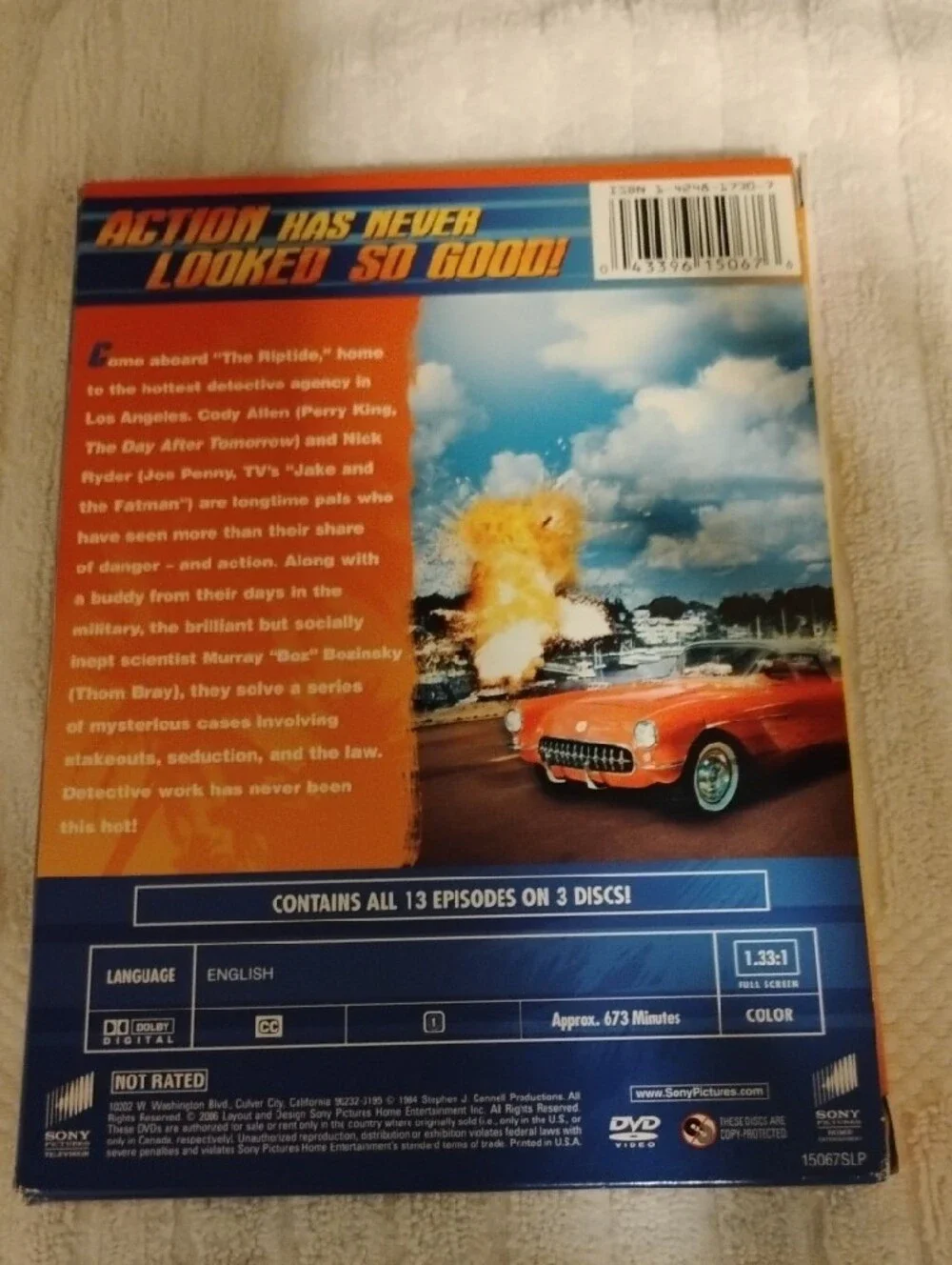 Riptide Complete First Season DVD - Red